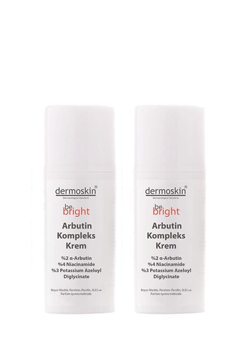 Dermoskin Lekeli Ciltlere Özel Be Bright Arbutin Kompleks Krem 2'li Avantaj Paket
