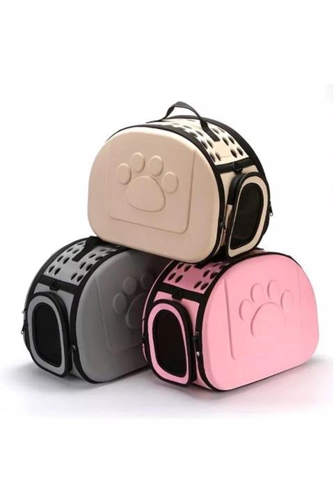 Petsiva Eva Kabartmalı Kedi Köpek Taşıma Çantası