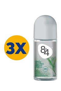 8x4 Unıty Kadın Roll-on 50 ml X 3 Adet