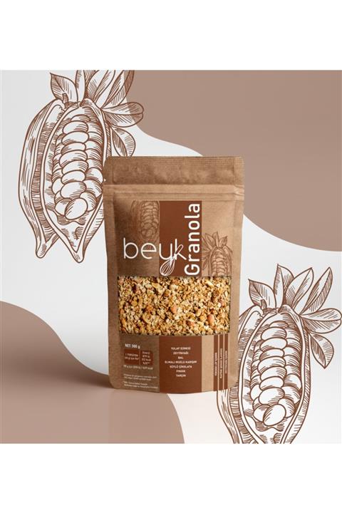 Beyk Bakery & Catering Beyk Granola - Fındık & Çikolata (SÜTLÜ) 300g