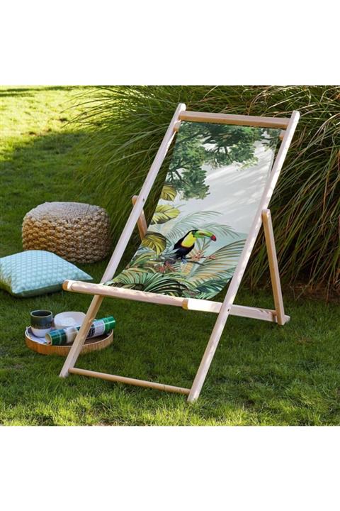 Adawall Papağan Katlanabilir Şezlong