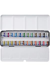 Winsor Newton Cotman Suluboya Seti 24 Renk Metal Kutu