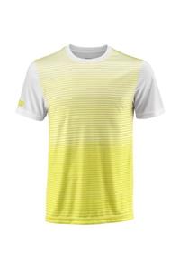 Wilson Team Striped Crew Sarı Erkek T-shirt  Wra769705