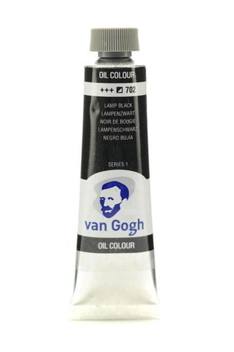 Talens Van Gogh Yağlı Boya 40 ml. 702 Lamp Black