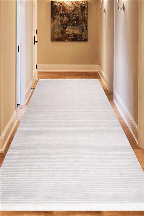 Konfor Halı Konfor Mia 4908 Krem Akrilik Modern Dokuma Yolluk Halı