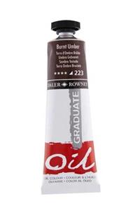 Daler Rowney Graduate Yağlı Boya 38ml Burnt Umber