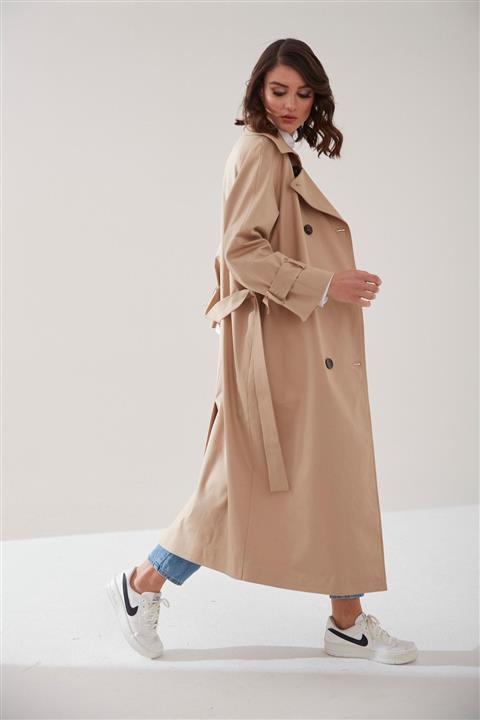 SahraAfra Rosette Trençkot