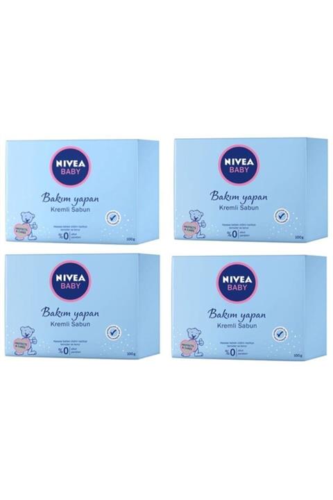 Nivea Baby Bakım Yapan Kremli Sabun 100gr X 4