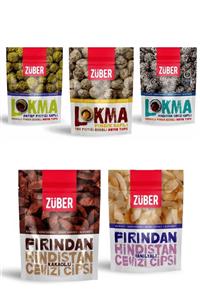 Züber Karışık Lokma - Hindistancevizi Cipsi - Glutensiz,lokma,cips,doğal,sağlıklı,katkısız