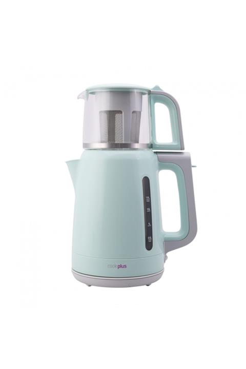 Cookplus Yeni 1501 Enerji Tasarruflu Kettle Çay Makinesi Mint