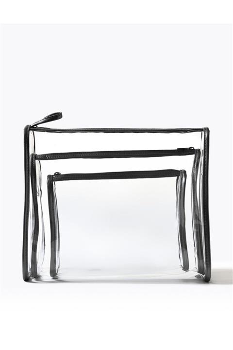 Marks & Spencer 3'lü Transparan Çanta Seti