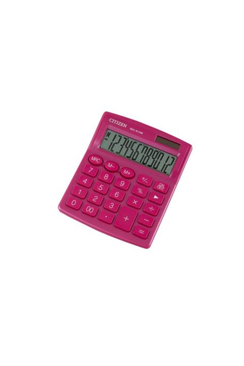 Citizen Hece Hesap Makinesi Pembe 812nr