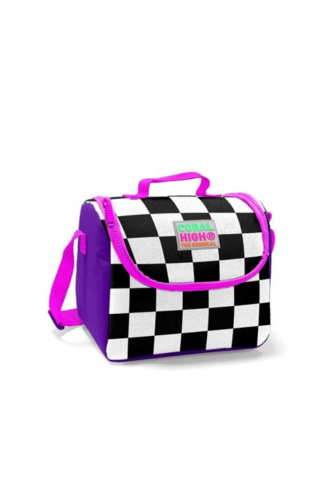 Coral High Kids Mor Damalı Thermo Beslenme Çantası