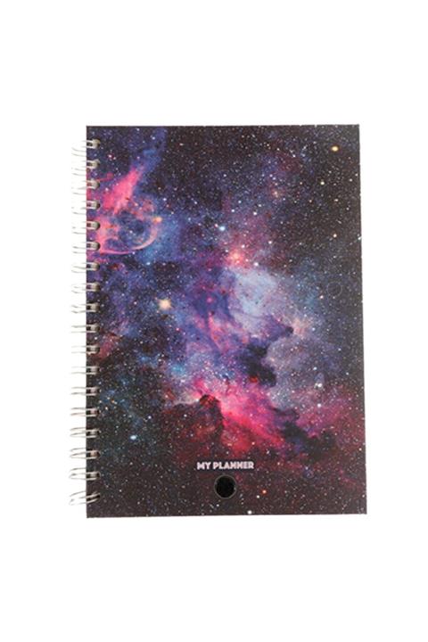 Attach Galaksi Tasarım Konuşan Ajanda Haftalık Planlayıcı Defter