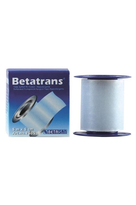 betatrans 7505 Perfore Şeffaf Tıbbi Flaster 5m X 5cm