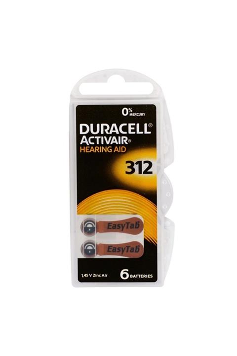 Duracell 312 Kulaklık Pili 6lı Blister