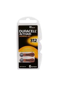 Duracell 312 Kulaklık Pili 6lı Blister