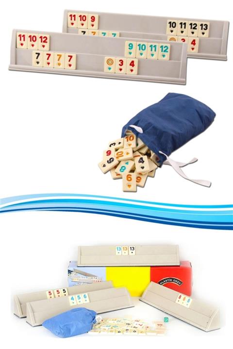 Hediye Paketim Plastik Okey Takımı /