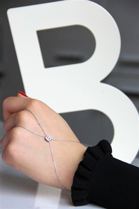 Argentum Concept Gümüş B Harfi Şahmeran