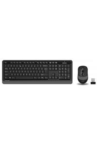 A4 Tech Fg1010 Gri Fstyler Türkçe Q 2,4ghz Kablosuz Klavye Mouse Set