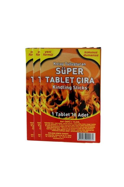 Centrepoint Süper Tablet Çıra 1 Tablet 16 Adet - Mangal Soba Tutuşturucu