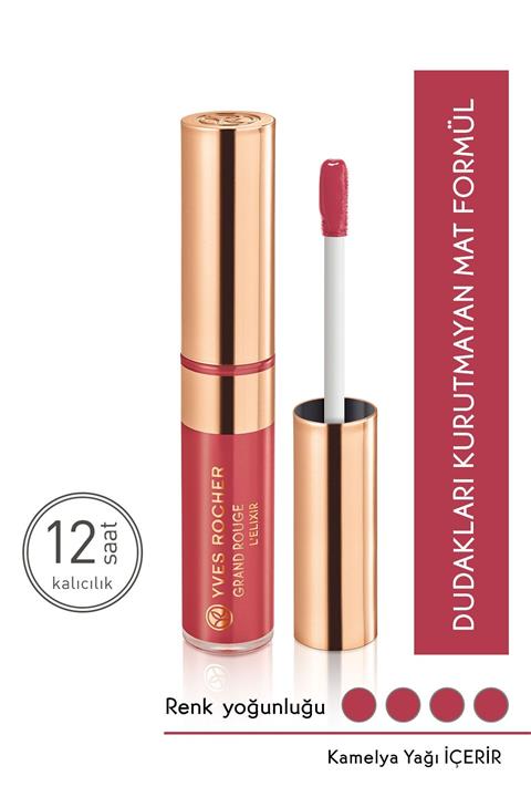 Yves Rocher Ultra Yoğun Renkli Kalıcı Likit Ruj - Mat - Pembe Bej