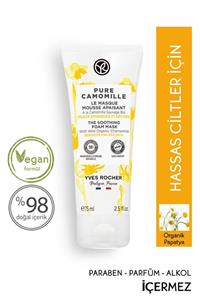Yves Rocher Pure Camomille - Yatıştırıcı ve Besleyici Köpük Maske - 75 ml