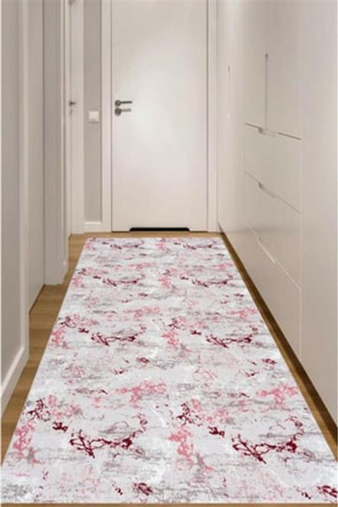 Panda 1024 Marsala Kaymaz Taban Yıkanabilir Kesme Yolluk