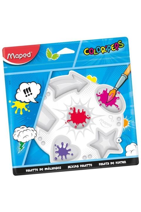 Maped Plastik Resim Paleti Şekilli