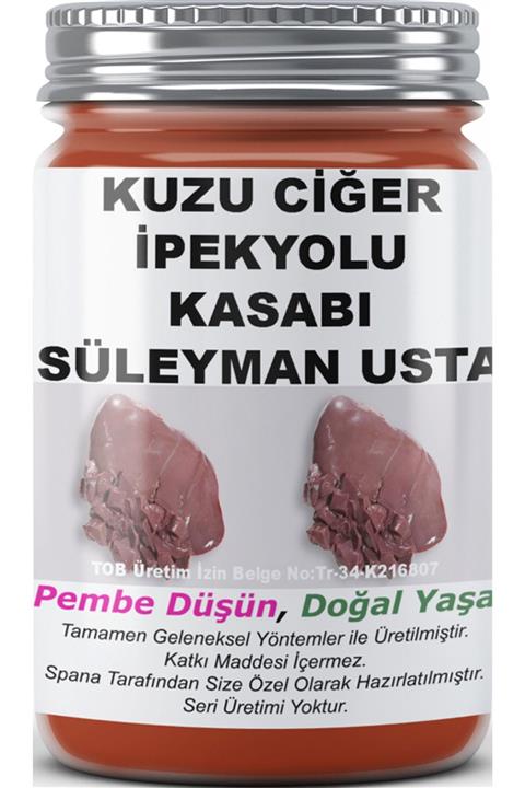 SPANA Kuzu Ciğer Ipekyolu Kasabı Süleyman Usta Vakumlanmış 820gr