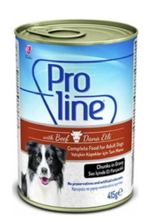 Pro Line Proline Köpek Konserve Biftekli 415gr 10 Adet