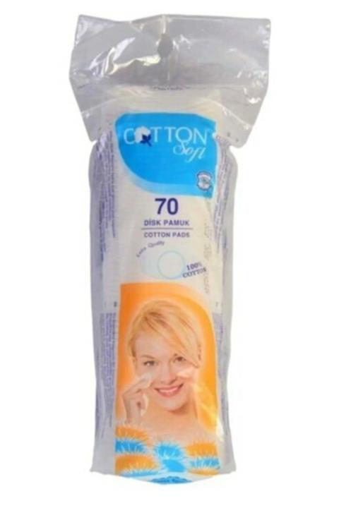 Cotton Soft Disk Makyaj Pamuğu 70li