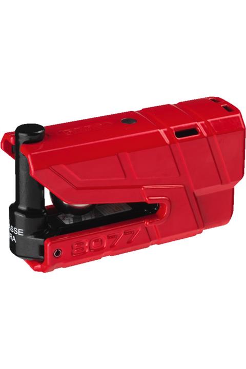Abus 8077 Granit Detecto Xplus Kırmızı Alarmlı Motosiklet Disk Kilidi