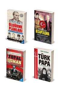 Kripto Basım Yayın Ümit Doğan Kitap Seti /4 Kitap/ Atatürk'ü Öldürme Planları, Topal Osman, Türk Papa, Hesaplaşma