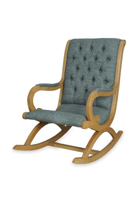 Asedia Rustik Naturel-gri Sallanan Sandalye