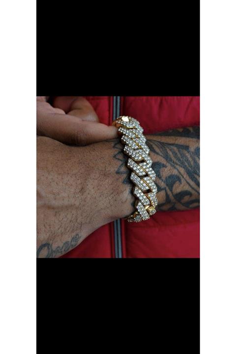 TAKIKRALI Chain Taşlı Erkek Bileklik