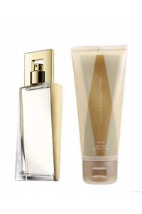 AVON Attraction Edp 50 ml Kadın Parfüm + Vücut Losyonu 150 ml