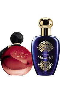 AVON Mesmerize Ve Far Away Royale Kadın Parfüm Paketi