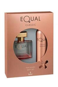 Equal Edt 75 ml + 150 ml Vücut Losyonu Kadın Parfüm Seti 8690973366191