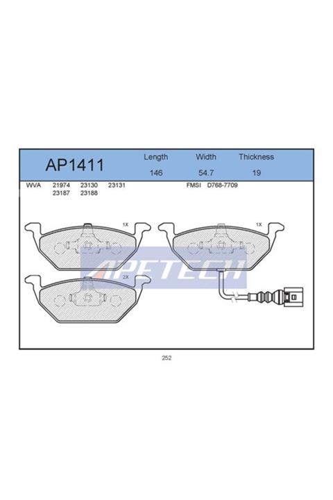 FERODO Golf 4 Ön Fren Disk Takımı Marka