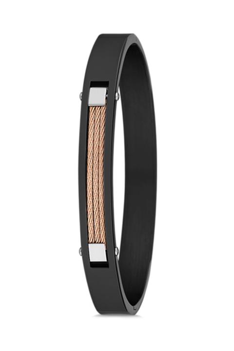 FERRO Erkek Siyah Bileklik