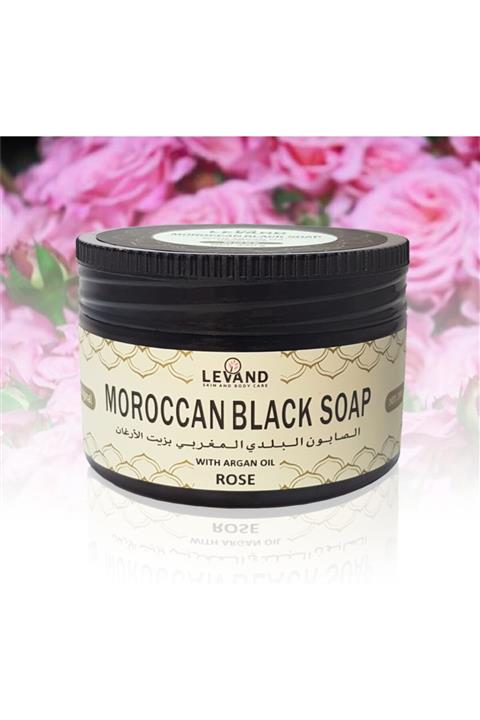 Levand Fas Siyah Sabunu Gül/beldi/jel Peeling Sabunu 230g