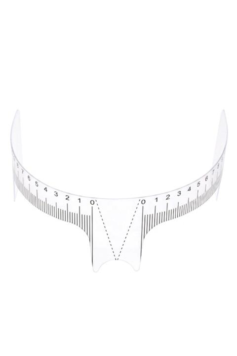 NO NAME Kaş Ölçüm Cetveli Plastik