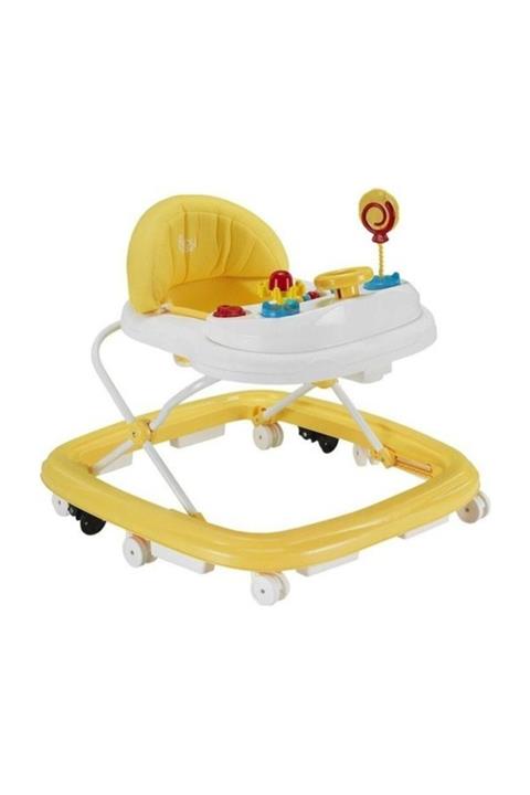 BabyHope Lüx Oyuncaklı Yürüteç - Sarı
