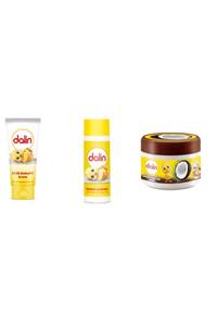 Dalin Vazelin 100 Ml+ Bebek Pudrası Serpme / 90 Gr.+ Pişik Önleyici Krem / 100 Ml