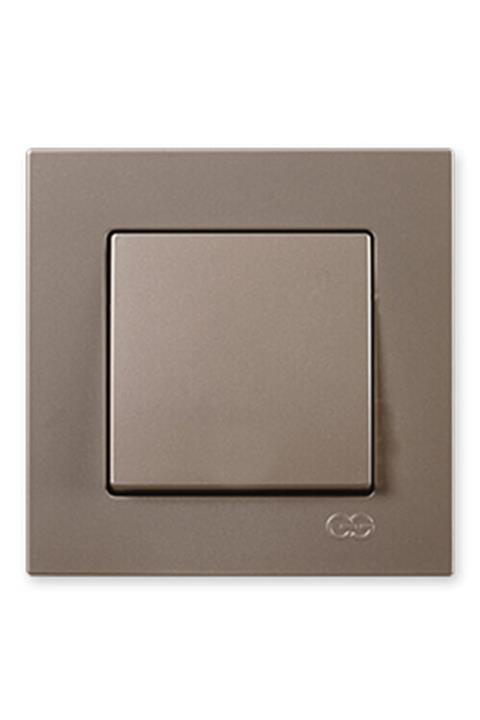 Günsan Elektrik Günsan Eqona Metalik Bej Anahtar