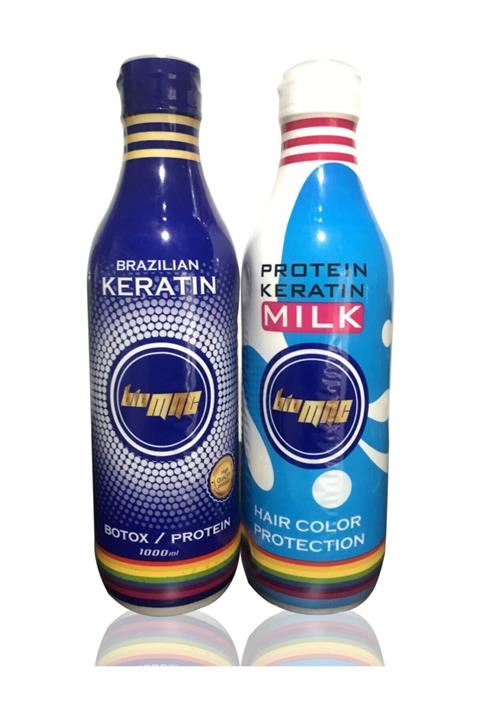 Bio Mnc Brezilya Keratin + Protein & Keratin Sütü Set Botox 1000ml+1000ml