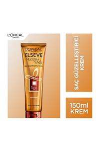 L'Oreal Paris Elseve Mucizevi Yağ Saç Güzelleştirici Krem 150 Ml (Kuru Ve Sert Saçlar İçin)