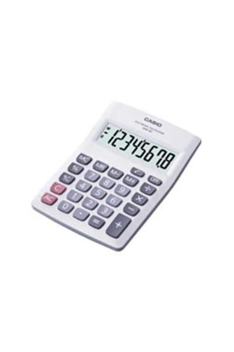Casio Mw-8v-We-W 8 Hane Beyaz Hesap Makinesi