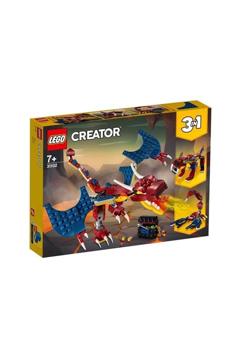 LEGO -31102 Creator 3’ü 1 Arada Ateş Ejderhası